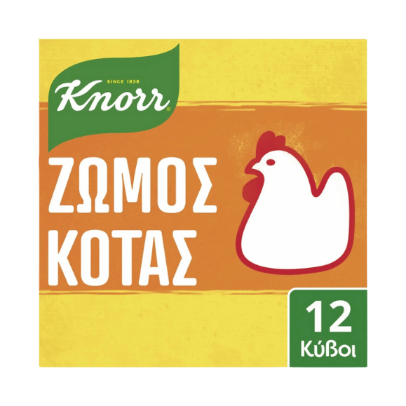 Knorr Kyvos 6 lit. Kota (Hähnchen) (120g) von Knorr bei Araxxon - Hochwertiges griechisches Produkt. Knorr Kyvos 6 lit. Kota (Hähnchen) (120g) από Knorr στο Araxxon - Αυθεντικό ελληνικό προϊόν.